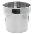 thumbnail image 1 of HUBERT Bain Marie Inset Pan 7 Quart Stainless Steel - 8 7/8 Dia x 8 1/4 H, 1 of 3