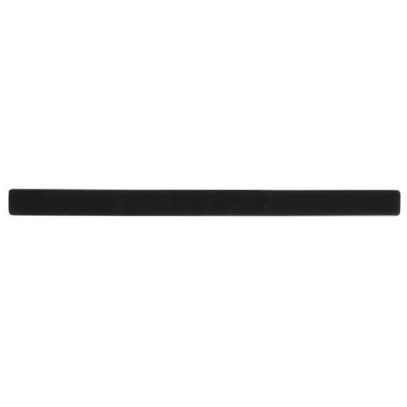 HUBERT® Black Melamine Cold Food Pan Adapter Bar - 12 3/4"L
