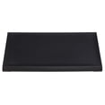 thumbnail image 1 of HUBERT Black Melamine Replacement Top for Rectangular Riser - 10 1/2"L x 6 2/5"W, 1 of 6