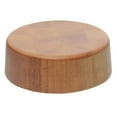 HUBERT® Butcher Block Design Display Riser Round - 6