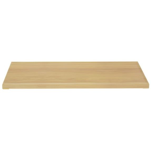 HUBERT® Butcher Block Melamine Replacement Top for Rectangular Riser - 20 1/2"L x 6 2/5"W
