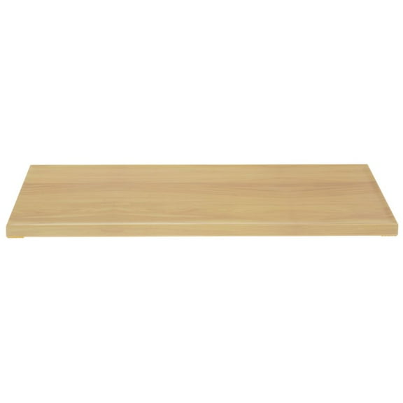 HUBERT Butcher Block Melamine Replacement Top for Rectangular Riser - 20 1/2"L x 6 2/5"W