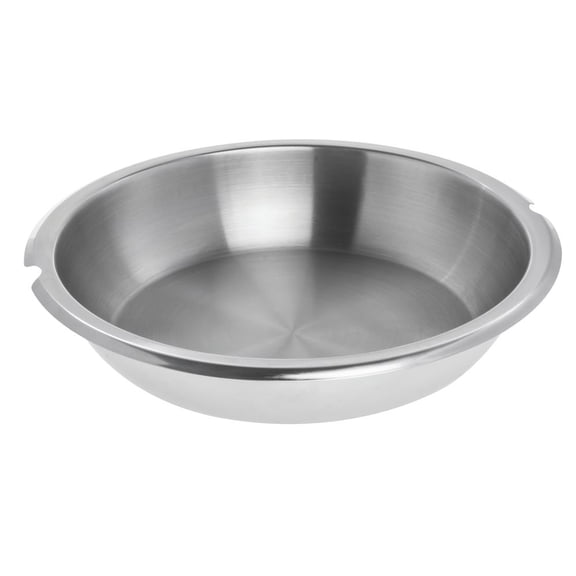 HUBERT Chafer Food Pan Round 4 1/5 Qt - 13 2/5 Dia x 2 1/2 H