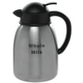 thumbnail image 1 of HUBERT® Coffee Cream Carafe with Whole Milk Imprint, 1.5 Liter, 1 of 3