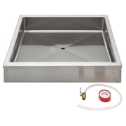 HUBERT  Cold Foods and Beverage Server Stainless Steel - 30"L x 24"W x 8"H