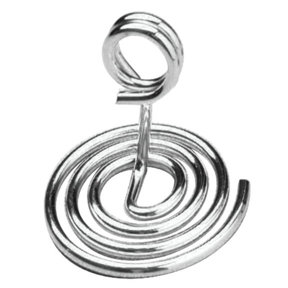 HUBERT Countertop Sign Holder with Chrome Spiral Base - 1 3/4"H
