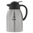 thumbnail image 1 of HUBERT® Cream Server with Etched 1% Milk Imprint 1.9 L Stainless Steel, 1 of 3