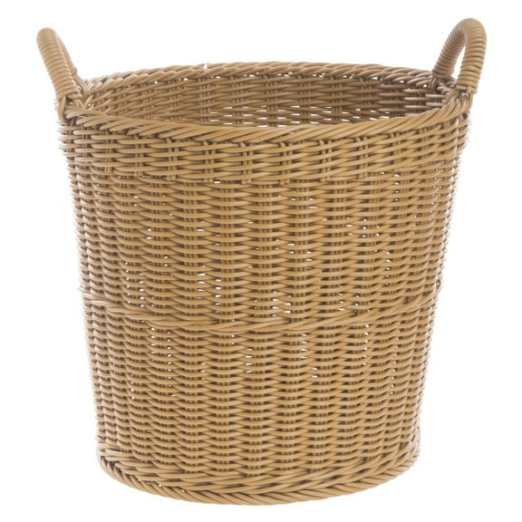 HUBERT® Dark Beige Display Basket - 16"Dia x 15"H