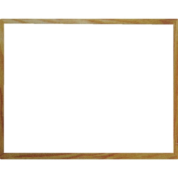 HUBERT Deli Tag Write on Style with Wood Look Border White Heat Resistant Merchandising Tag - 3 3/8 L x 2 5/8 H, 12/Bag