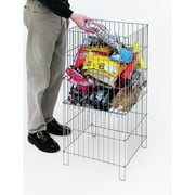 Wire Dump Bin - 18"L x 18"W x 28"H