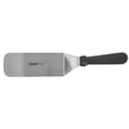 thumbnail image 1 of HUBERT® Flexible Turner Stainless Steel with Black Polypropylene Handle - 8"L Blade, 1 of 3