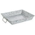 thumbnail image 1 of HUBERT® Galvanized Metal Serving Pan - 10" L x 12" W x 2" H, 1 of 7