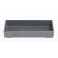 thumbnail image 1 of HUBERT® Grey Melamine Tray - 6 3/4" L x 3 1/4" W x 1 1/8" H, 1 of 7