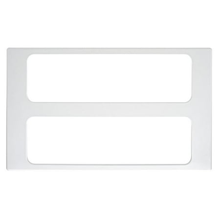 HUBERT® Half Long Size White Cold Tile - 21"L x 12 3/4"W