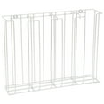 thumbnail image 1 of HUBERT Lid and Cup Dispenser Cup and Lid Rack White 4-Compartment Steel Wire - 20 1/2"L x 5"D x 16"H, 1 of 3