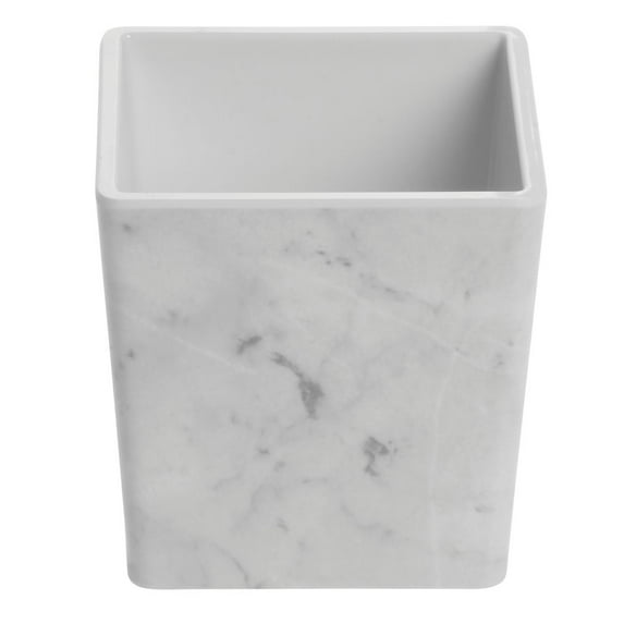HUBERT® Marble Condiment Holder Dish - 3 7/8"L x 3 7/8"W x 3 7/8"H