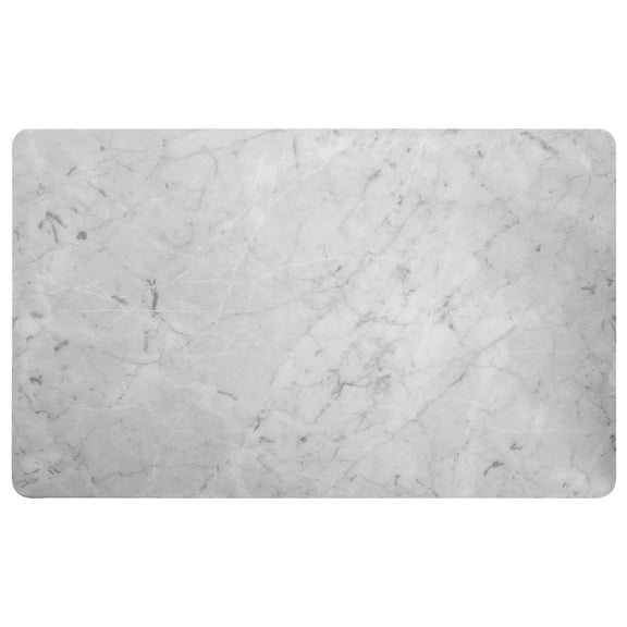 HUBERT Marble Look Cold Food Bar Tile Full Size Melamine - 21"L x 12 3/4"W