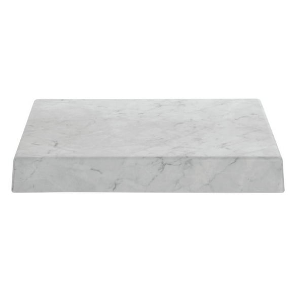 HUBERT Marble Look Display Riser - 12"L x 15"W x 2"H