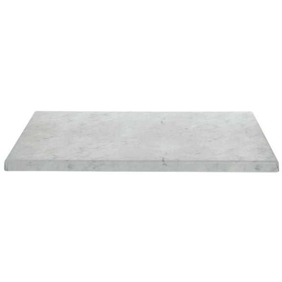 HUBERT Marble Look Display Riser - 23 3/4"L x 15"W x 1"H