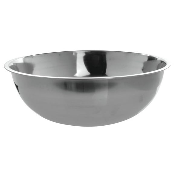 HUBERT Mixing Bowl 13 qt 24 Gauge Stainless Steel - 16 1/2" Dia x 5 3/5" D