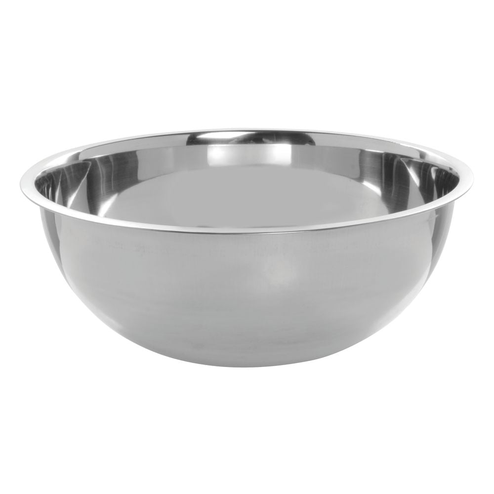 Hubert 8 qt 24 Gauge Stainless Steel Mixing Bowl - 13 3/4Dia x 5D