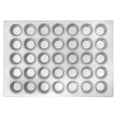 thumbnail image 1 of HUBERT® Muffin Pan 35 Cup with Silicone Glaze Aluminized Steel - 17 7/8 L x 25 7/8 W x 1 3/8 D, 1 of 3