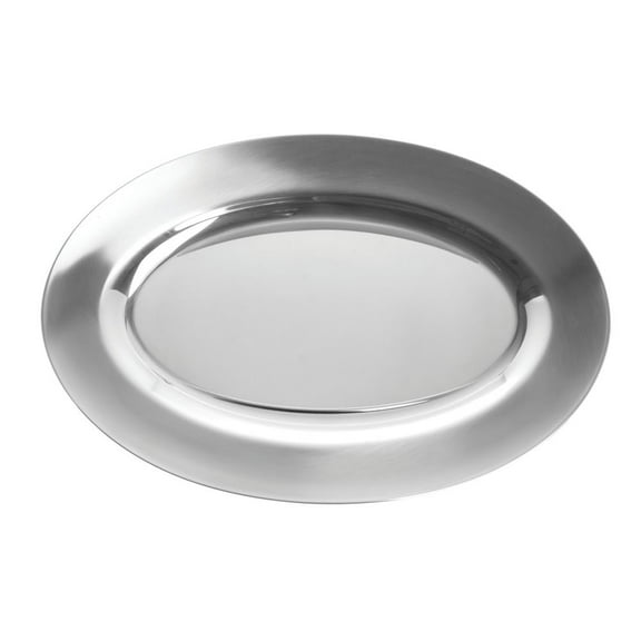 HUBERT® Oval Serving Tray -13 3/4" L x 9" W