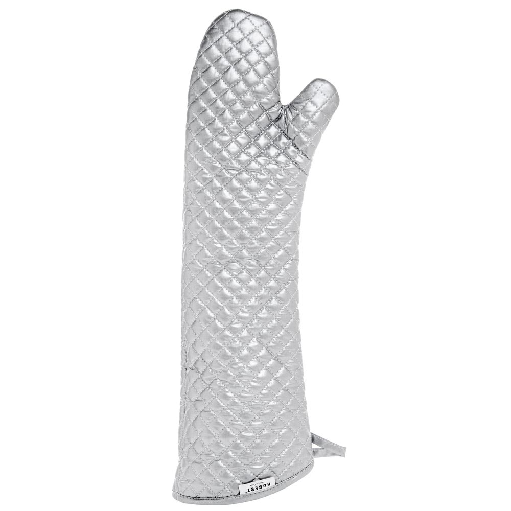 HUBERT® Oven and Freezer Mitt Silver Cotton - 24" L