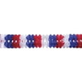 thumbnail image 1 of HUBERT Paper Garland Red/White/Blue Arch - 12'L, 1 of 3