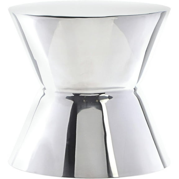 HUBERT Pedestal Display Riser Stainless Steel - 8"Dia x 7 1/2"H