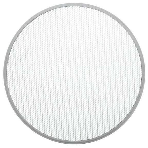 HUBERT® Pizza Screen with Seamless Rim Aluminum - 18"Dia