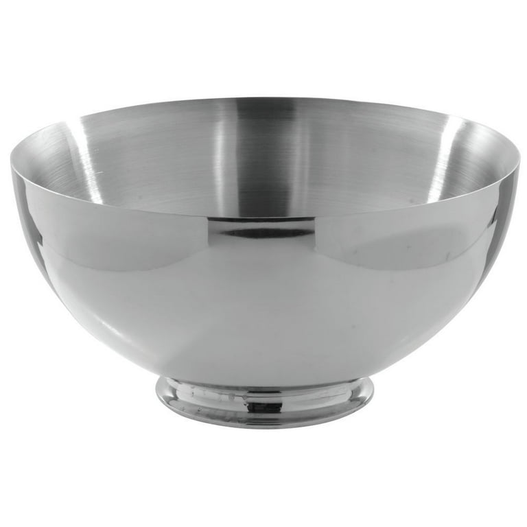 Hubert Mixing Bowl with Hammered Finish, 1 7/10 Quart - 7 inch Dia x 5 inch H, White