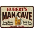 thumbnail image 1 of HUBERT'S Man Cave Gift Metal Sign Wall Decor Gift 12x18 112180011328, 1 of 1