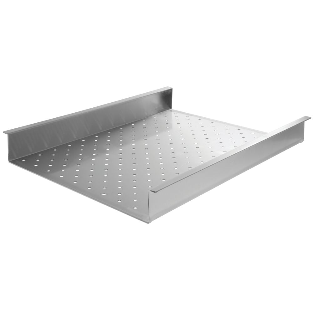 HUBERT Salad Bar Pan Elevator Riser with Perforations, Stainless Steel ...