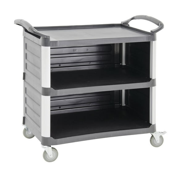 HUBERT Service Cart - 37 7/8" L x 19 5/8" W x 36 5/8" H