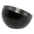 thumbnail image 1 of HUBERT® Serving Bowl Black Stainless Steel with Double Walls Angled - 7" Dia, 1 of 3