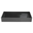 thumbnail image 1 of HUBERT® Serving Bowl Rectangular Black Plastic Melamine - 21" L x 13" W x 3" H, 1 of 6