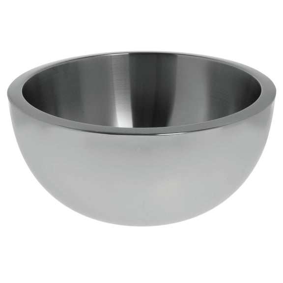 HUBERT Serving Bowl with Double Walls 7 Quart Stainless Steel - 13" Dia x 7" H