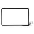thumbnail image 1 of HUBERT® Sign Frame with Side Mount Shelf Clip Matte Black Finished Steel Horizontal - 11"L x 7"H, 1 of 5