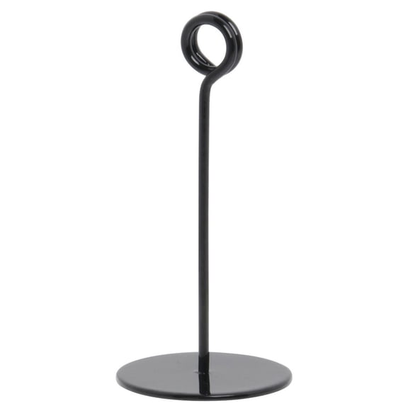 HUBERT Signholder Black Wire - 4"H