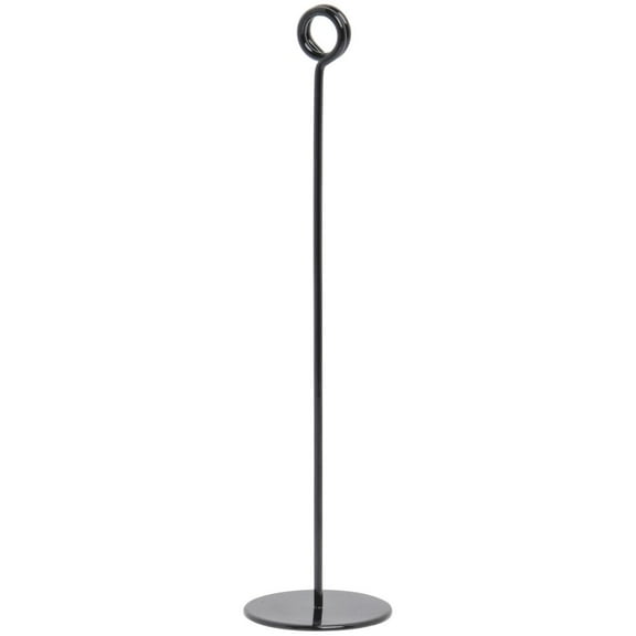 HUBERT Signholder Black Wire - 8"H