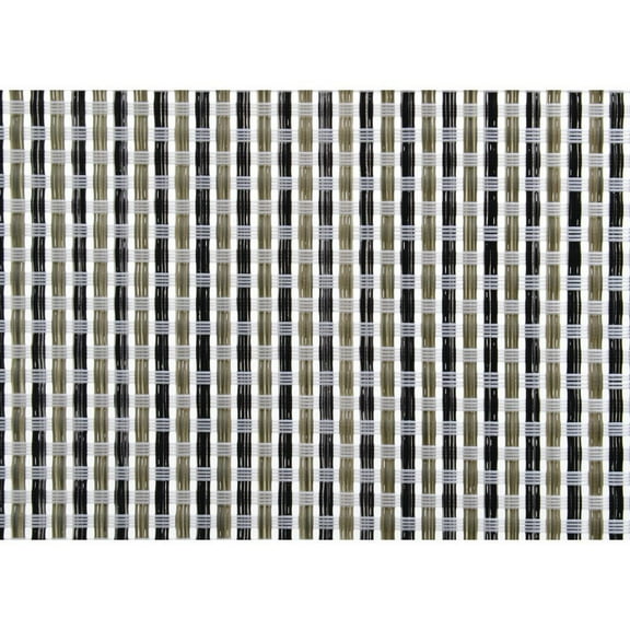 HUBERT Small Basketweave Silver Specialty Case Matting - 48"L x 24"W