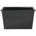 thumbnail image 1 of HUBERT SmartFit 1/4 Size Black Melamine Cold Food Pan - 6 1/5"L x 10"W x 6"D, 1 of 5
