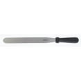 thumbnail image 1 of HUBERT® Spatula Stainless Steel with Black Polypropylene Handle - 10"L Blade, 1 of 3