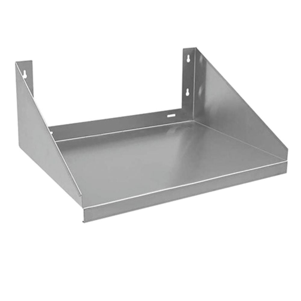 HUBERT® Stainless Steel Wall Mount Microwave Shelf - 24"L x 24"W x 10"H