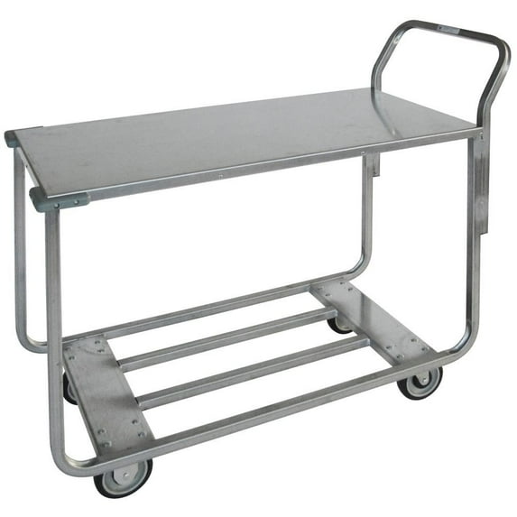 HUBERT® Steel Utility Cart - 47" L x 20" W x 40" H