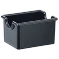thumbnail image 1 of HUBERT® Sugar Packet Holder Black SAN Plastic - 3 3/8" L x 2 1/2" W x 2" H, 1 of 3