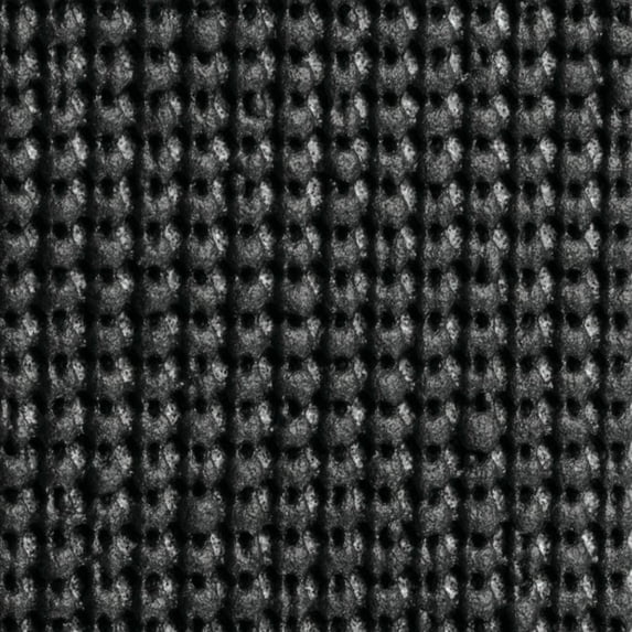 HUBERT® Supergrip Shelf Liner Black - 60'L x 12" W