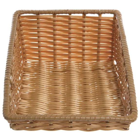 HUBERT® Tapered Beige Produce Basket - 11 1/2"L x 20"D x 1 1/2" to 6"D