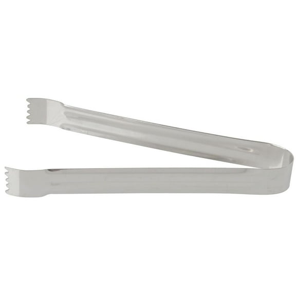HUBERT Tong Stainless Steel One-Piece POM Style - 6" L